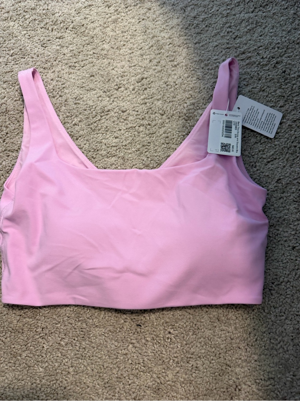 LULULEMON BEND THIS SCOOP SQUARE BRA